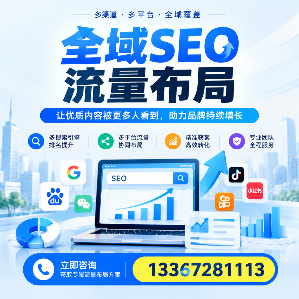 全域SEO流量布局工具推荐:海东企业的选择清单
